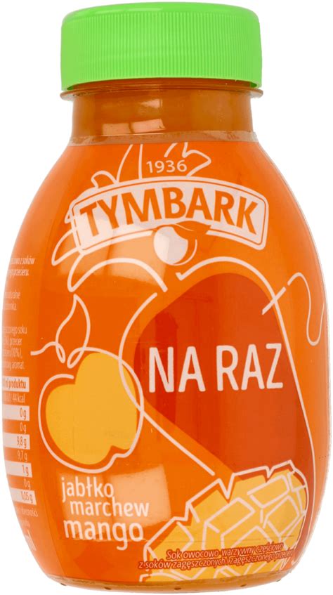 TYMBARK, Na Raz, koktajl jabłko, marchew, mango, 200 ml | Drogeria ...
