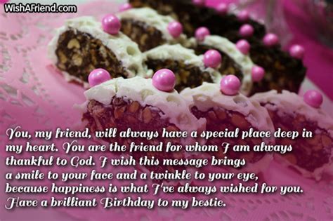 Best funny birthday wishes for best friend: You, my friend, will always have, Best Friend Birthday Wish