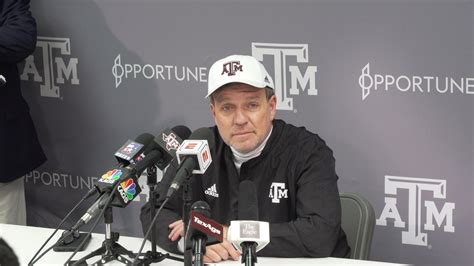Press Conference Jimbo Fisher Aggie Players Discuss Loss At LSU TexAgs