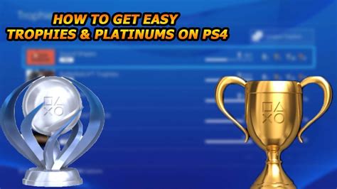 How To Get Easy Trophies And Platinums On Ps4 Youtube