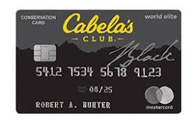 They can mail it to: Cabela's Club Visa Black Card details, sign-up bonus, rewards, payment information, reviews