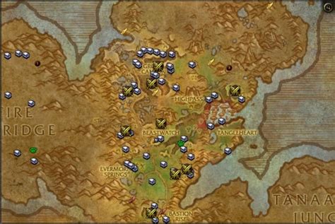 32 Wow Draenor Treasure Map Maps Database Source