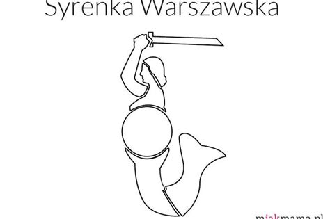 Syrenka Warszawska Kolorowanka Do Druku Mjakmama Pl