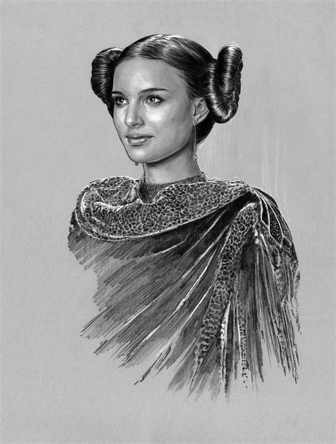 Leia Buns Padme By Jasonpal On Deviantart Star Wars Drawings Amidala