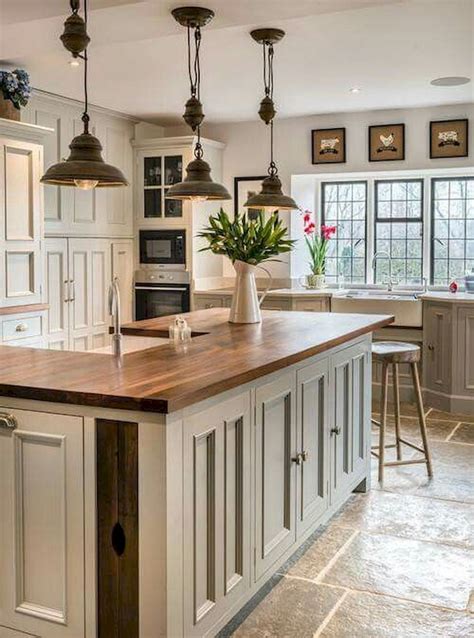 Nice 40 Rustic Modern Farmhouse Kitchen Design Ideas Lovelyving