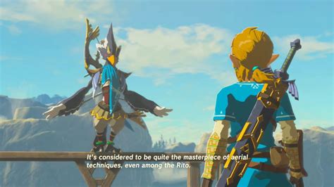 Breath Of The Wild Revalis Flap Cutscene Recovered Memory 2 Youtube