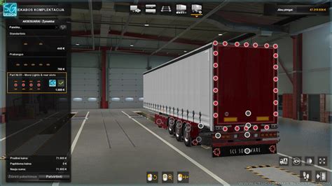 Scs Trailer Tuning Pack V17 Ets2 Euro Truck Simulator 2 Mods