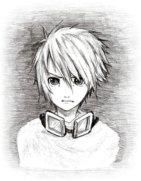 Angry Anime Boy Sketch Wallpapers Wallpaper Cave