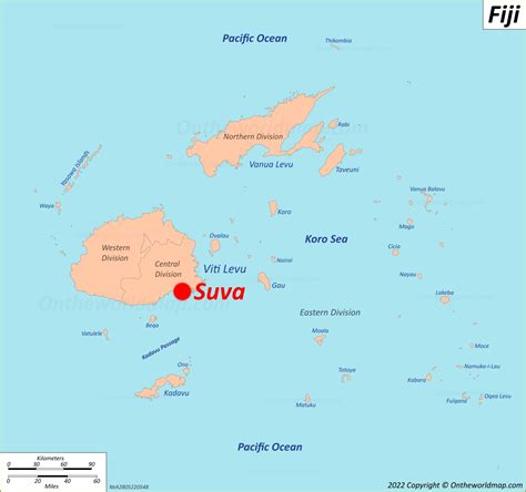Suva Map Fiji Detailed Maps Of Suva
