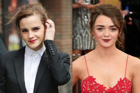 Emma Watson E Maisie Williams SÃo Exemplos De Mulheres