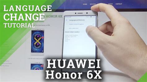 How To Change Language On Huawei Honor X Set Up Language Hardreset
