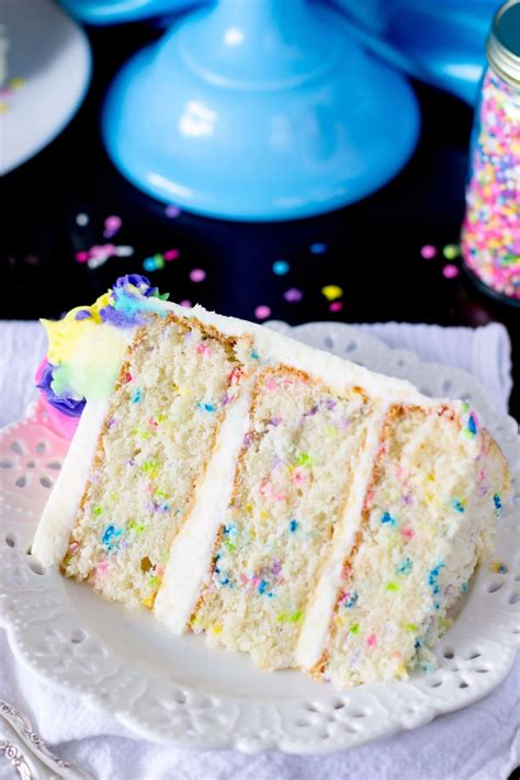 Funfetti Cake From Scratch And A Very Merry Unbirthday Sugar Spun Run