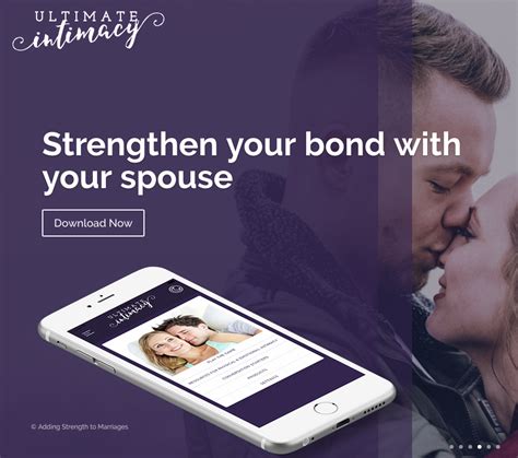 there s an app for that strengthen your marriage with the ultimate intimacy app intimate
