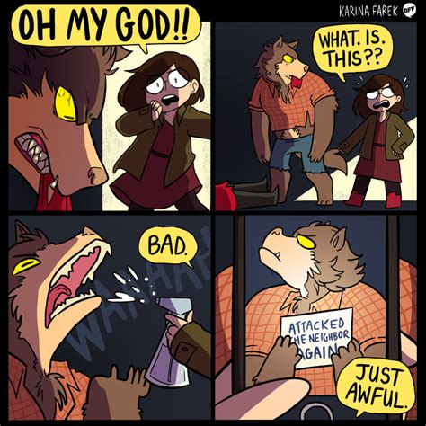 No Bad Wolf Funny Comics Cute Comics Furry Comic