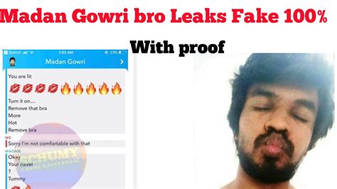 Madan Gowri Leak Private Chat True Or Fake Explained By Pubg Tamil Guru