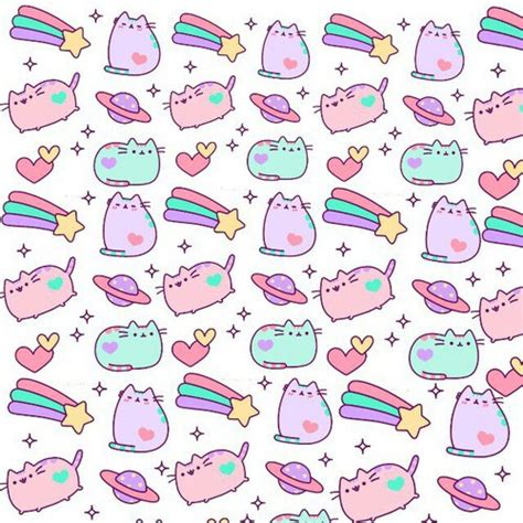 Cat Cats Cute Galaxy Kitties Overlay Pusheen Rainbow Pusheen