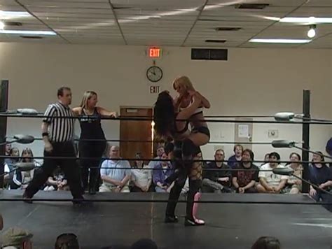 Allysin Kay And Sassy Stephie Vs Alicia And Brittney Savage Clickwrestle