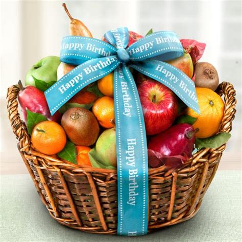Happy Birthday Fruit Basket Aa4000b A T Inside