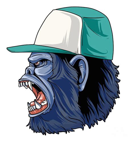Gorilla Swag Digital Art By Mister Tee Fine Art America