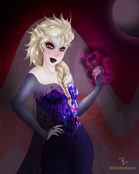 Dark Elsa By Mkrudesign On Deviantart