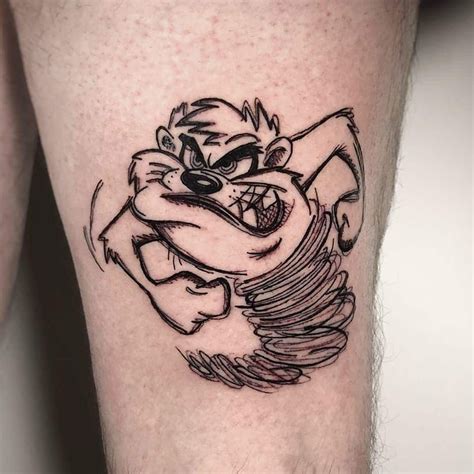 101 Amazing Looney Tunes Tattoo Ideas That Will Blow Your Mind Taz