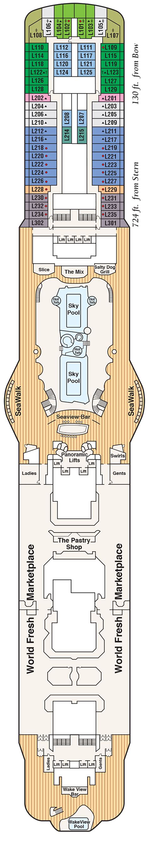 Discovery Princess Deck Plans Planet Cruise