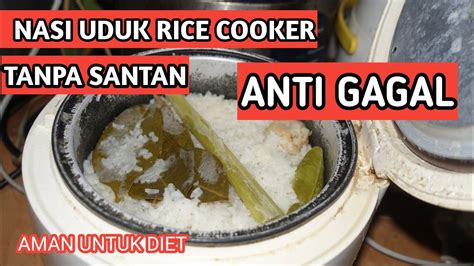 Sementara di sisi lain kuliner nasi kuning kebanyakan dibuat dengan santan. video resep : CARA MEMASAK NASI UDUK RICECOOKER TANPA ...