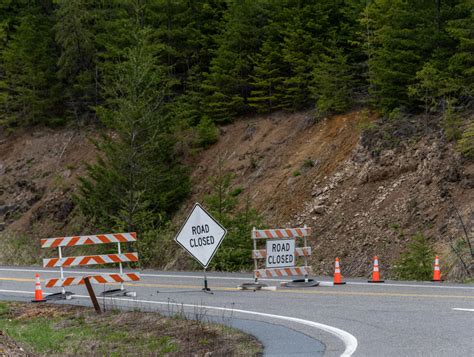 Slide On Highway 504 Near Mount St Helens May Be Removed By August