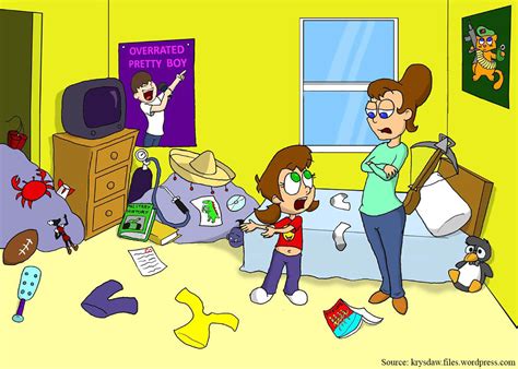 Messy kids room illustration graphic clipart. clipart no messy bedroom 20 free Cliparts | Download ...