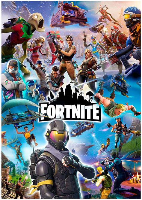Fortnite Poster Printed On A3 260gsm Photographic Paper For Excellent