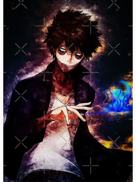 Dabi My Hero Academia Fanart Poster For Sale By Spacefoxart Redbubble
