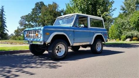 Purchase Used 1974 Ford Bronco Explorer 4x4 302 V8 Rare Automatic Low