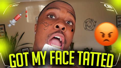 I Told My Dad I Got A Face Tattoo He Tried To Whoop Me Prank Youtube