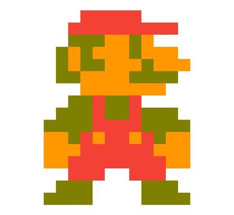 Bit Mario Classic Mario Transparent Png Download X Free Download On Vippng