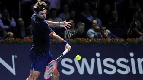 Federer Sets Up Swiss Indoors Final Against Nadal