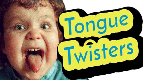 tongue twisters english words youtube