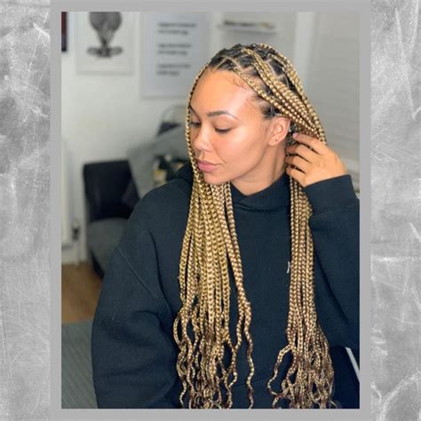 Knotless Box Braids With Curly Ends IndemumuX