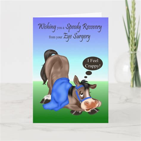 Get Well Eye Surgery Greeting Card