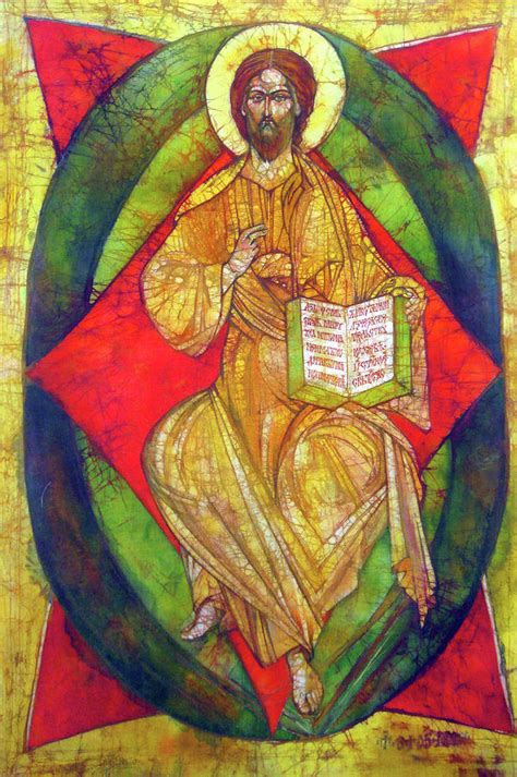 Christ In Majesty I Painting By Tanya Ilyakhova Fine Art America