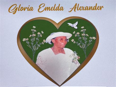 Gloria Granny Emelda Alexanders Memorial Website Ever Loved