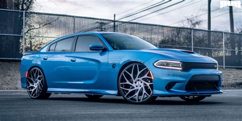 Get Low And Crank Up The Power On This Charger With Dub Wheels