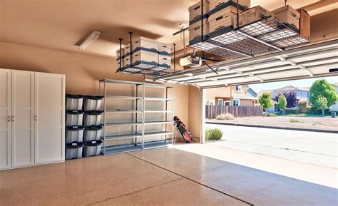 Made of strong, durable steel. Diy Overhead Garage Storage Solutions - overhead garage storage … | garage | Diy overhead garage ...