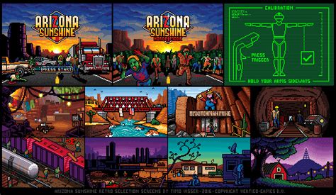 Arizona Sunshine Pixel Art Collage By Ultimogames On Newgrounds
