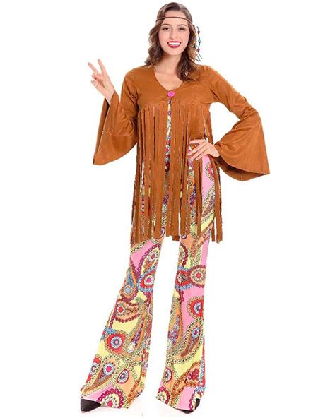 1960s Hippie Retro Womens Costume Blossom Costumes