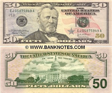 World Paper Bills 2004 American Currency Bank Notes Paper Money
