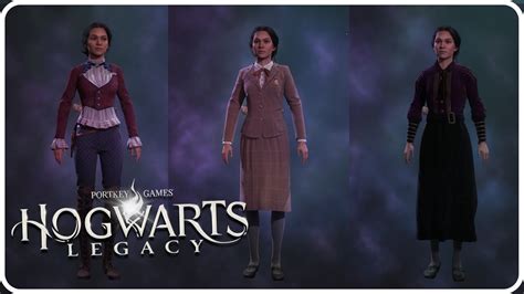 All 110 Female Outfits Appearances Suits Showcase Hogwarts Legacy