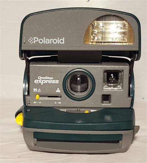 Green Polaroid Onestep Express Camera Mid Century Vintage Retro Vintage Expressions