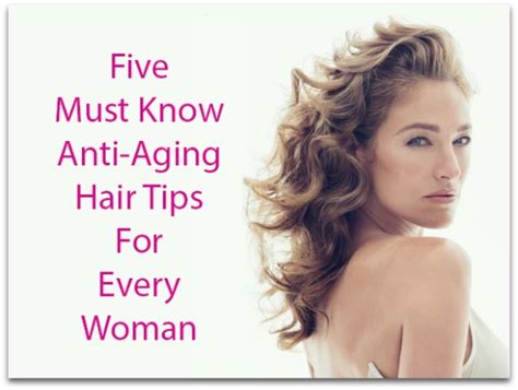 How to look younger at 30, 40, 50 or even 60 years old naturally without surgery or makeup + 7 anti aging secrets models use to look younger forever. Five Must Know Anti-Aging Hair Tips - Do's by Christopher Noland