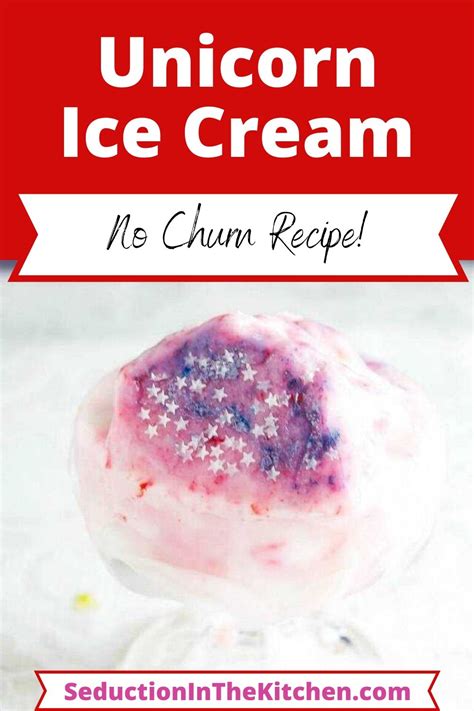 No Churn Unicorn Ice Cream Easy Sherbet Ice Cream