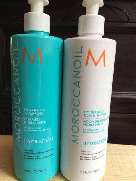 For best results use in conjunction with other ogx products. MOROCCAN OIL HYDRATING SHAMPOO & CONDITIONER 16.9oz W ...
